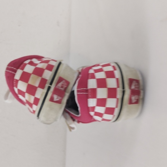 Vans Unisex Red Checkered Shoes Size Mens 7 Womens 8.5 (507452) - Picture 12 of 12